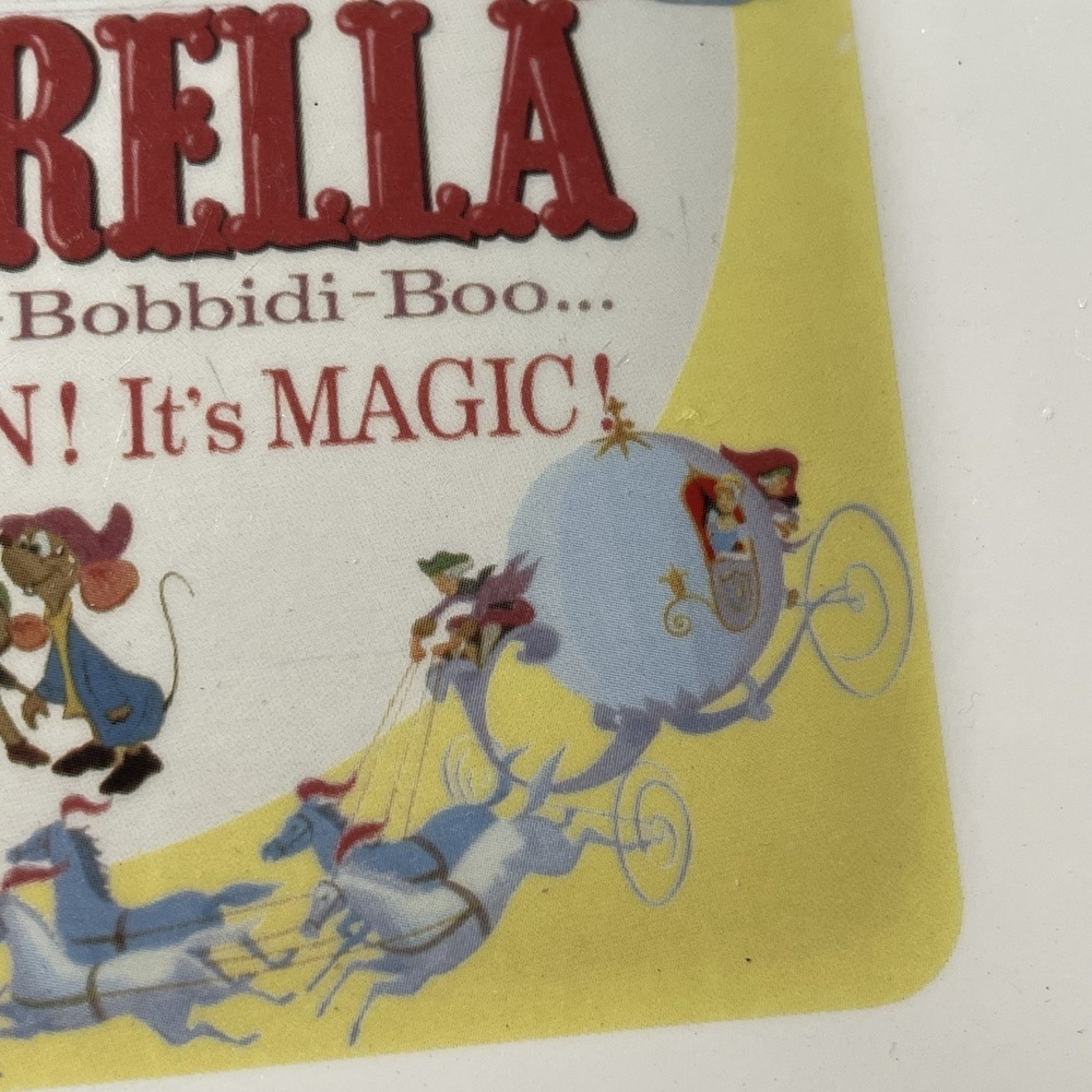 Vintage Disney Cinderella Deceptive Plate - Picture 5 of 8